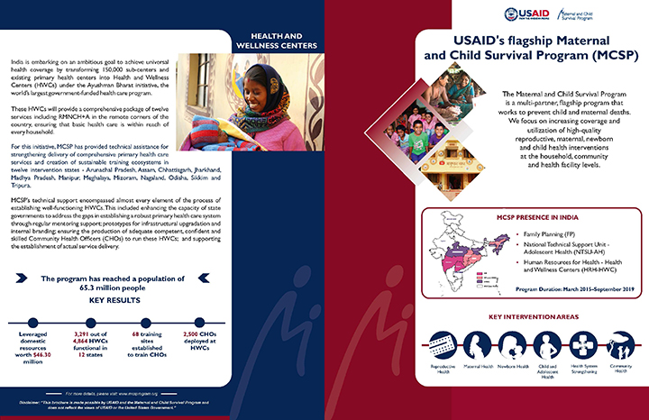 MCSP in India- Combined Brochure